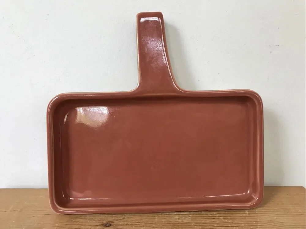 Vintage Country Company Cornbread Baker Ceramic Stoneware Oven Pan USA